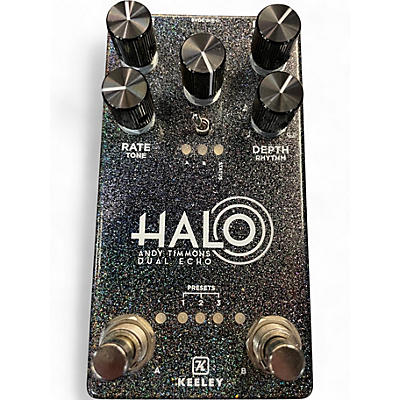 Used Keeley  Halo Dual Echo Delay Limited Edition Cosmos Finish Effect Pedal