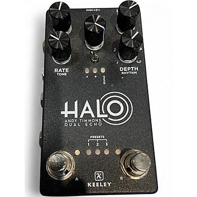 Used Keeley Halo Dual Echo Effect Pedal