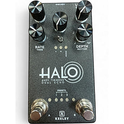 Used Keeley Halo Dual Echo Effect Pedal