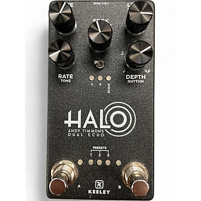 Used Keeley Halo Dual Echo Effect Pedal