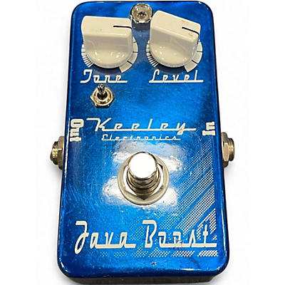 Used Keeley JAVA BOOST Effect Pedal