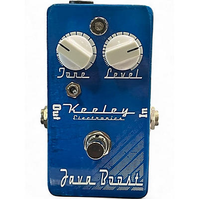 Used Keeley Java Boost Effect Pedal