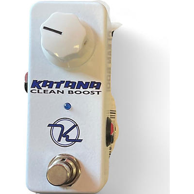 Used Keeley KATANA CLEAN BOOST Effect Pedal