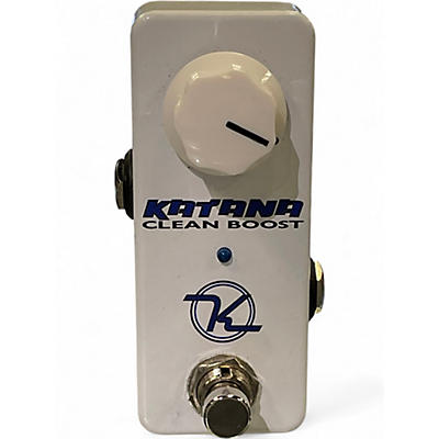 Used Keeley KATATA CLEAN BOOST MINI Effect Pedal