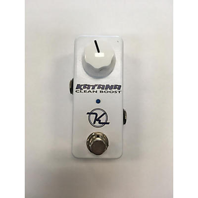 Used Keeley Katana Clean Boost Effect Pedal