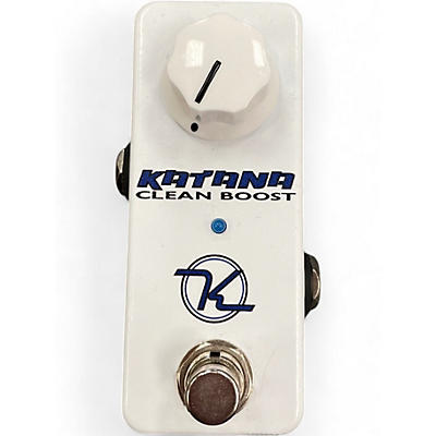 Used Keeley Katana Clean Boost Effect Pedal