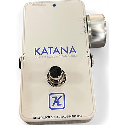 Keeley Used Keeley Katana Clean Boost Effect Pedal