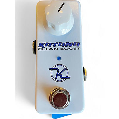 Used Keeley Katana Clean Boost Effect Pedal