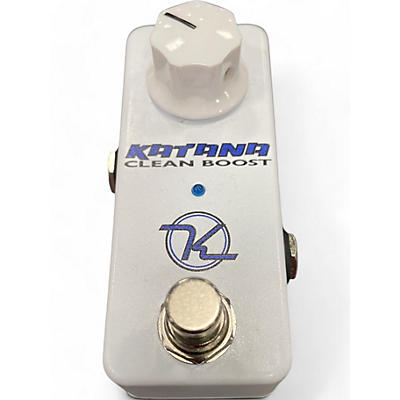 Used Keeley Katana Clean Boost Effect Pedal