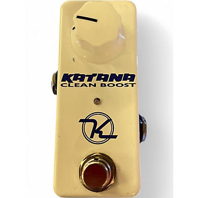 Used Keeley Katana Clean Boost Effect Pedal