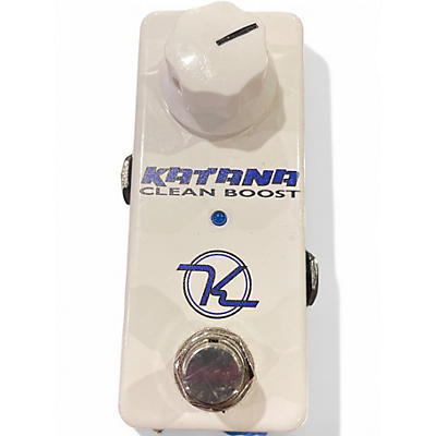 Used Keeley Katana Clean Boost Effect Pedal