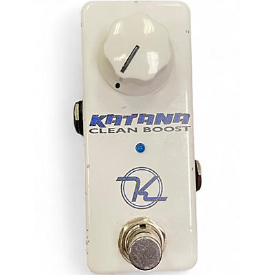 Used Keeley Katana Clean Boost Effect Pedal