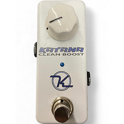 Used Keeley Katana Clean Boost Effect Pedal