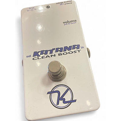 Used Keeley Katana Clean Boost Effect Pedal