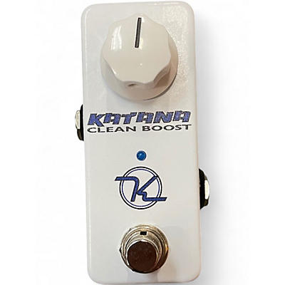 Used Keeley Katana Clean Boost Effect Pedal