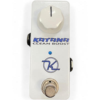Used Keeley Katana Clean Boost Effect Pedal
