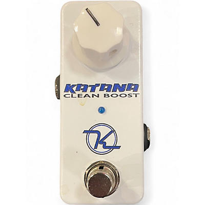 Used Keeley Katana Clean Boost Effect Pedal