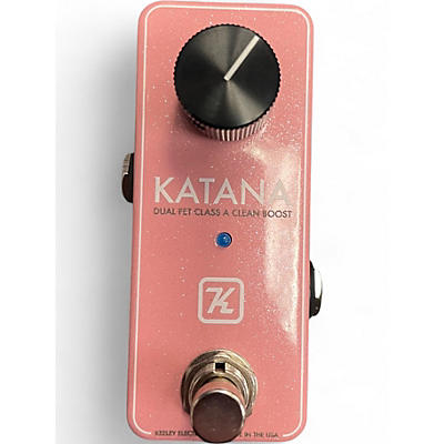 Used Keeley Katana Clean Boost Effect Pedal