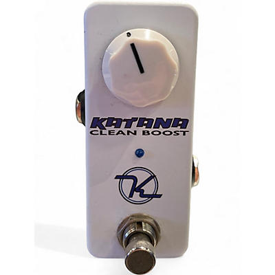 Used Keeley Katana Clean Boost Effect Pedal