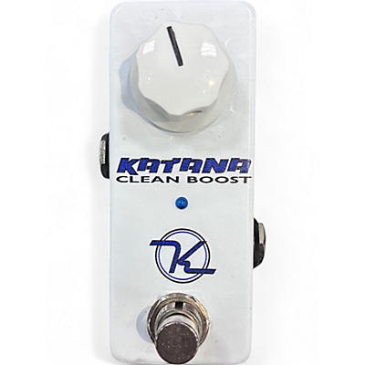 Used Keeley Katana Clean Boost Effect Pedal