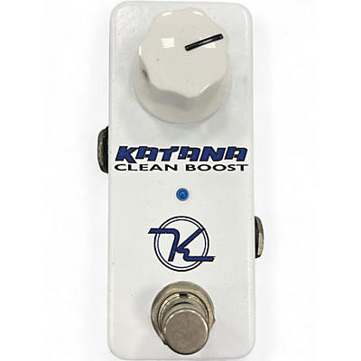 Used Keeley Katana Clean Boost Effect Pedal