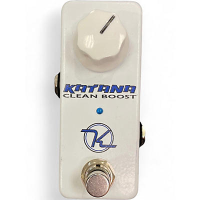 Used Keeley Katana Clean Boost Effect Pedal