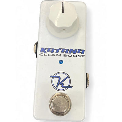 Used Keeley Katana Clean Boost Effect Pedal