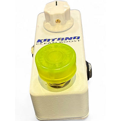 Used Keeley Katana Clean Boost Effect Pedal