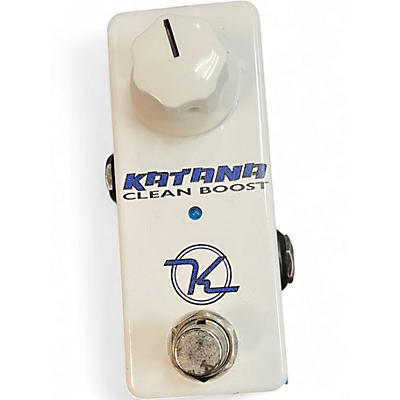 Used Keeley Katana Clean Boost Effect Pedal