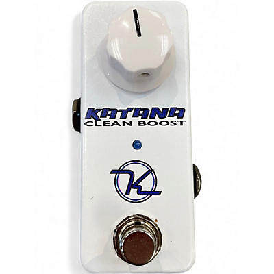 Used Keeley Katana Clean Boost Effect Pedal