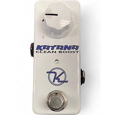 Used Keeley Katana Clean Boost Effect Pedal