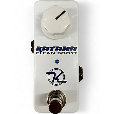 Used Keeley Katana Clean Boost Effect Pedal