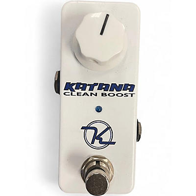 Used Keeley Katana Clean Boost Effect Pedal