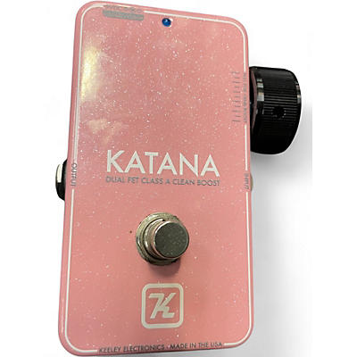 Used Keeley Katana Clean Boost Limited Edition Pedal Effect Pedal
