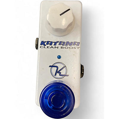 Used Keeley Katana Clean Boost MINI Effect Pedal