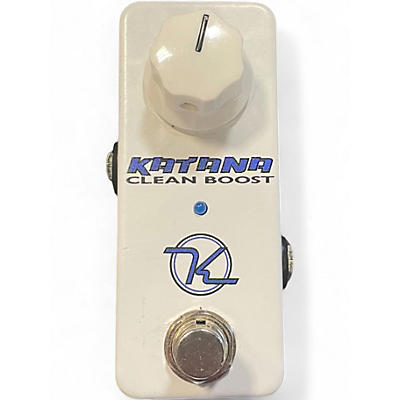 Used Keeley Katana Clean Boost Pedal