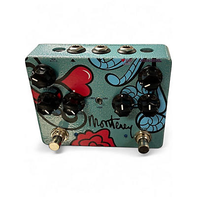 Used Keeley Monterey Rotary Fuzz Vibe Effect Pedal