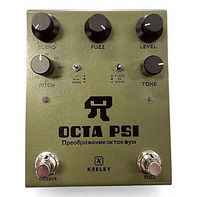 Used Keeley OCTA PSI TAIGA MOD Effect Pedal