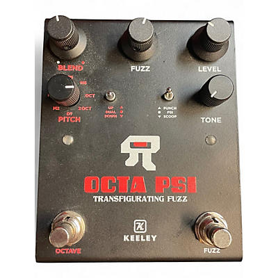 Used Keeley OCTA PSI TRANSFIGURATING FUZZ Effect Pedal