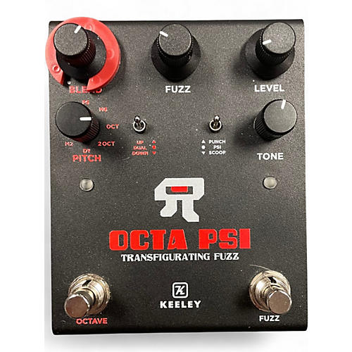 Used Keeley OCTA PSI Transfiurating Fugzz Effect Pedal Effect Pedal