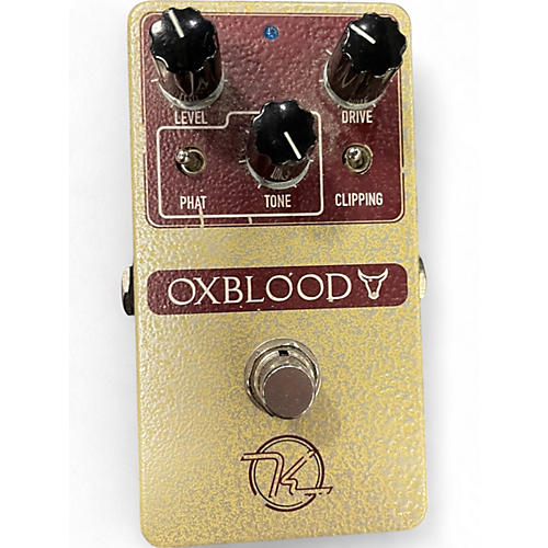 Used Keeley OXBLOOD Effect Pedal