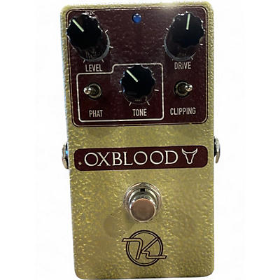 Used Keeley OXBLOOD OVERDRIVE Effect Pedal