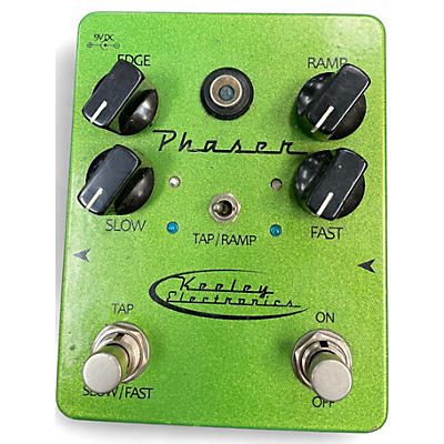 Used Keeley Phaser Green Effect Pedal