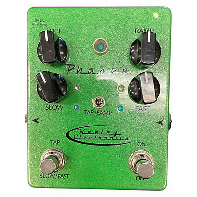 Used Keeley Phaser Green Effect Pedal