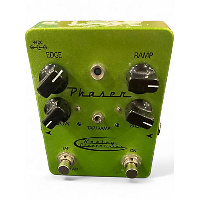 Used Keeley Phaser Green Effect Pedal
