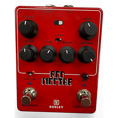 Used Keeley RED NECTAR Effect Pedal