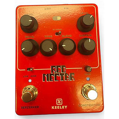 Used Keeley RED NECTAR Effect Pedal