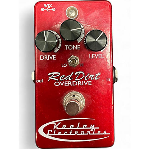 Used Keeley Red Dirt Overdrive Effect Pedal