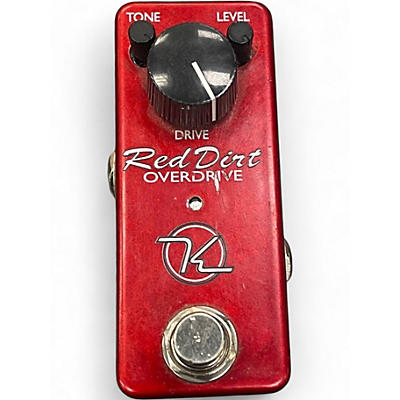 Used Keeley Red Dirt Overdrive Effect Pedal