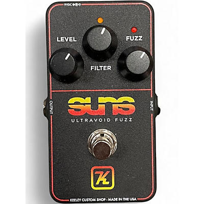 Used Keeley SUNS ULTRAVOID FUZZ Effect Pedal